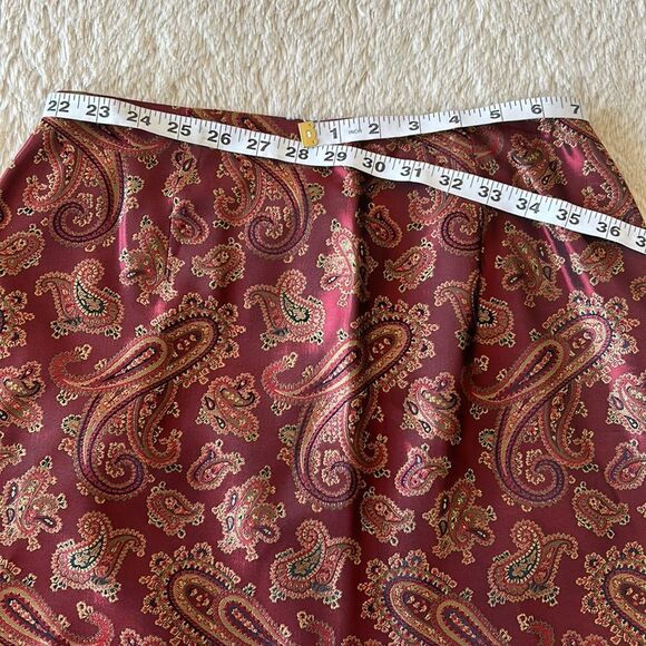 Xscape paisley formal maxi skirt size 8 - Picture 13 of 16